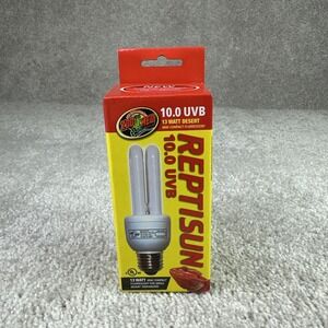 Zoo‎ Med ReptiSun 10.0 UVB Mini Compact Fluorescent 13 Watt bulb